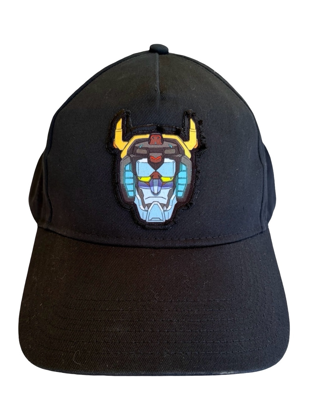 3/$15 VGUC Black Netflix Voltron Patch Baseball Cap